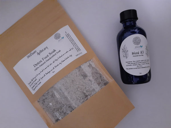 Herbal foot detox