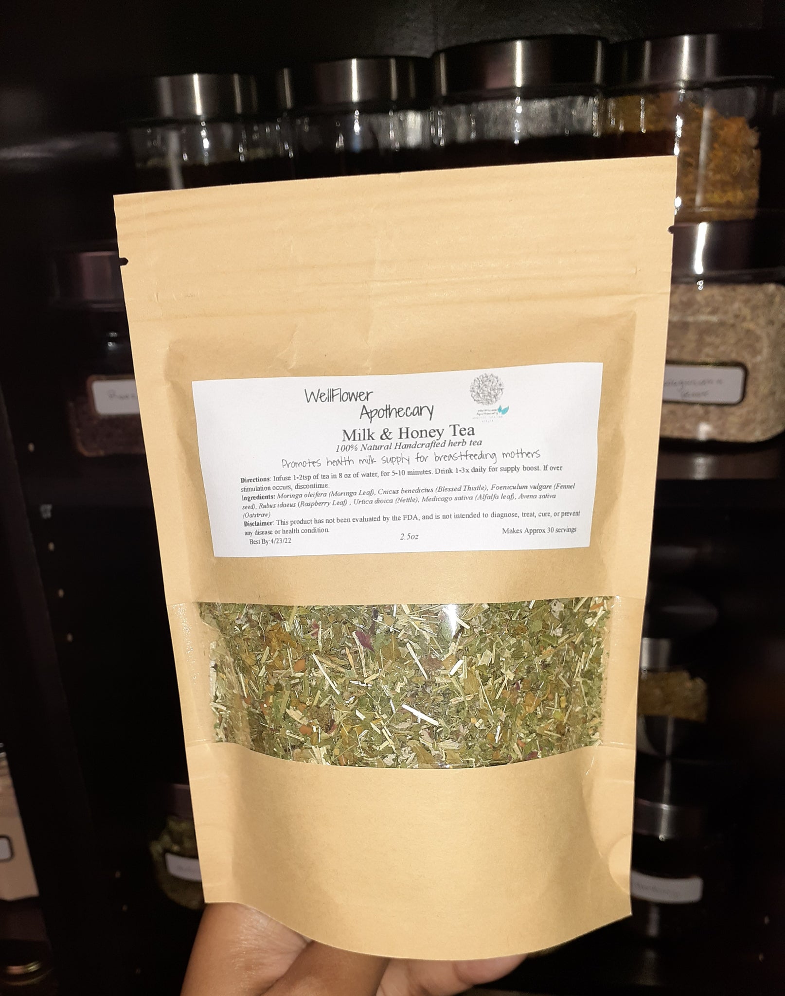 Milk & Honey Tea (Breastmilk Support & Boost)